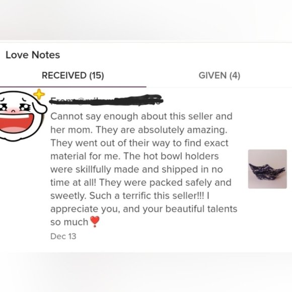 Hand Crafted Owl Print Heat Resistant Pot Holder - Picture 8 of 8